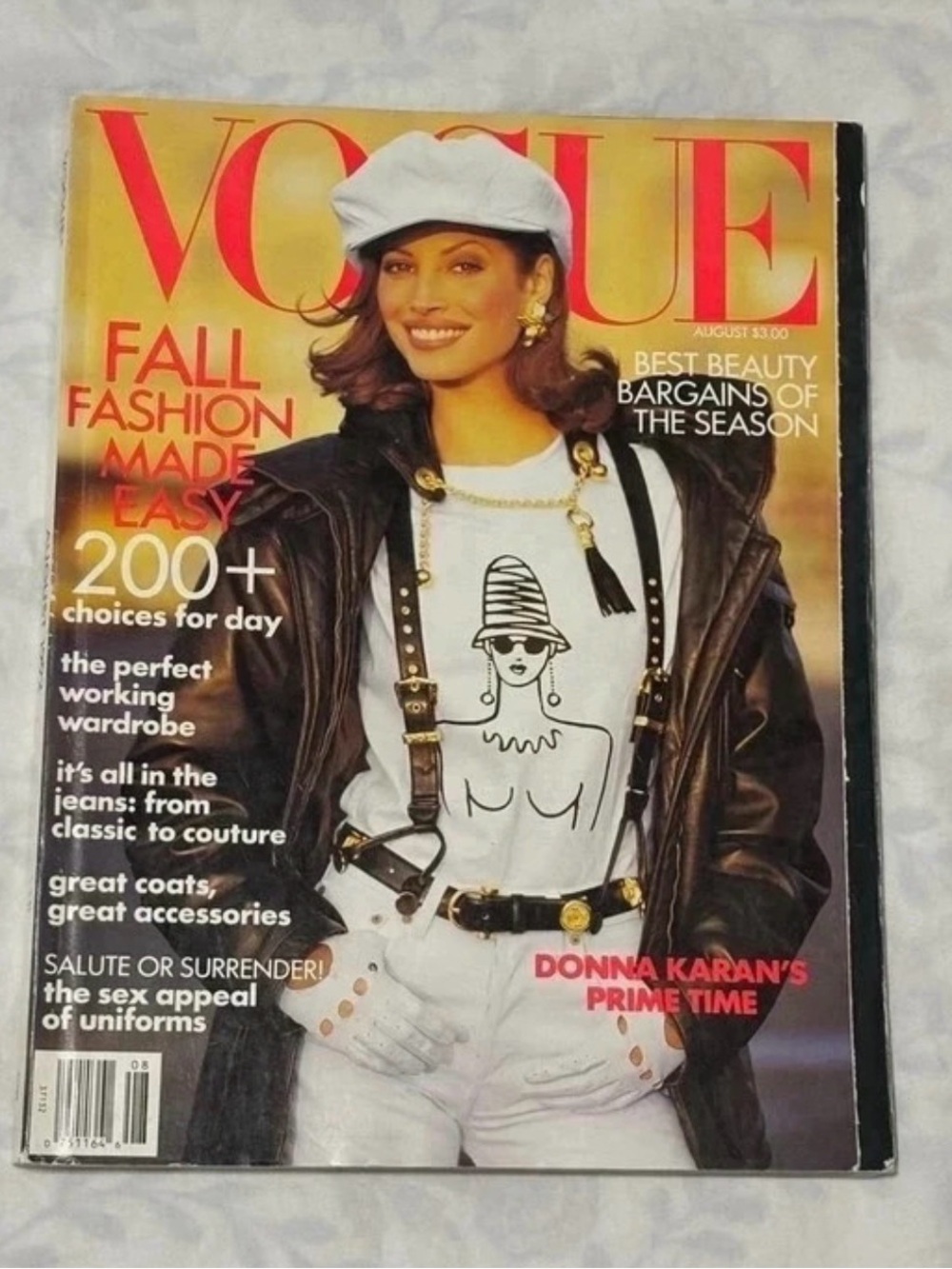 Vogue magazine August 1992